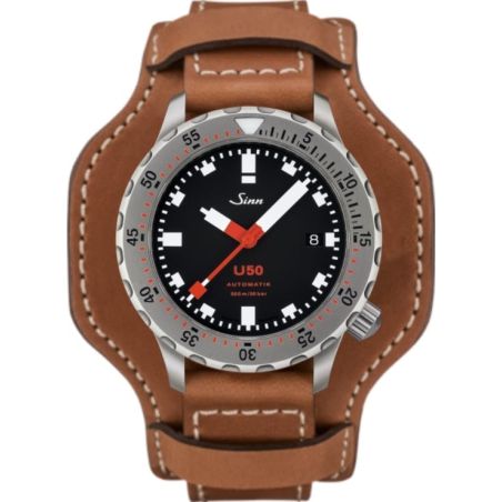 Diving Watch U50 Tegiment Leather Strap - Sinn 