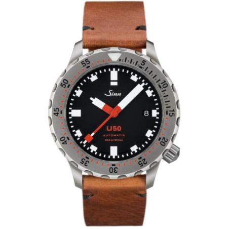 Diving Watch U50 Tegiment Leather Strap - Sinn 