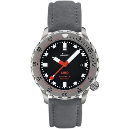 Diving Watch U50 Tegiment Leather Strap - Sinn 