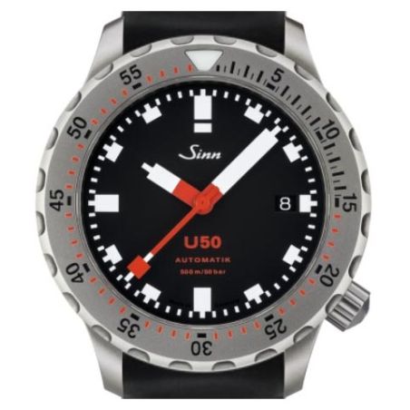 Montre Sinn Diving Watch U50 Tegiment Silicone Strap