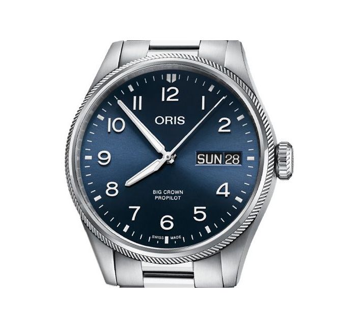 Big Crown ProPilot Big Day Date Blue Steel - Oris 