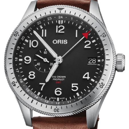 Big Crown ProPilot Timer GMT Leather - Oris 