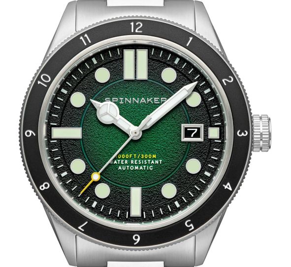Montre Spinnaker New Cahill Automatic Green SP-5096-33 