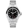 Montre Yema Superman 500 GMT Noir/Blanc Steel 39/41mm