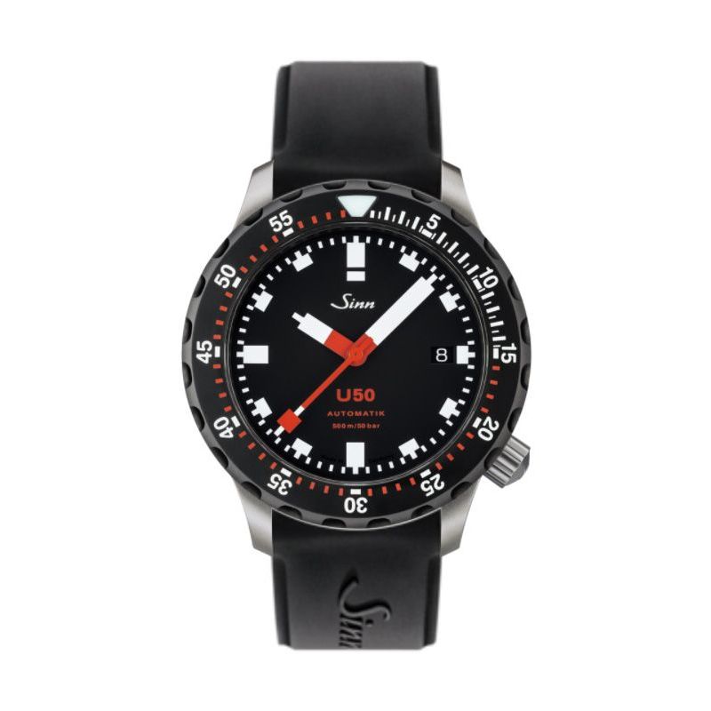 Montre Sinn Diving Watch U50 SDR Tegiment Silicone Strap