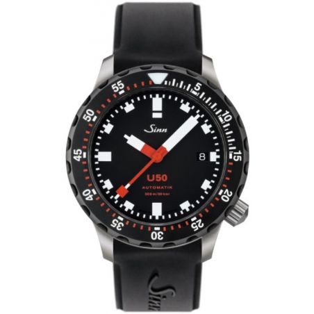 Montre Sinn Diving Watch U50 SDR Tegiment Silicone Strap