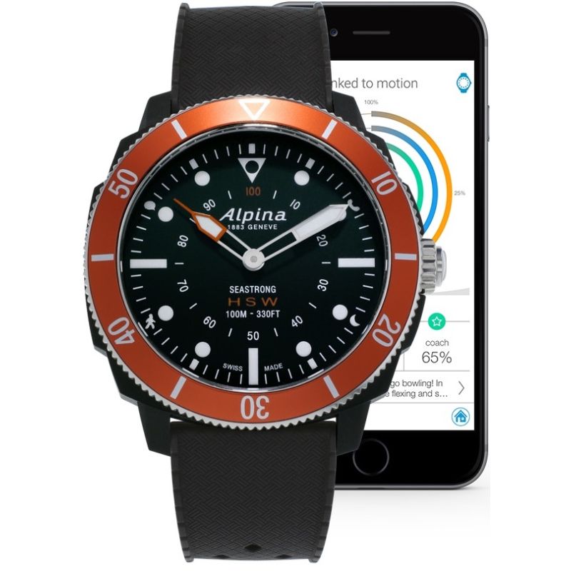 Montre Alpina Seastrong Horological Smartwatch AL 282LBO4V6