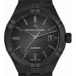 Aikon Automatique 42mm PVD Noir/Cuir - Maurice Lacroix 
