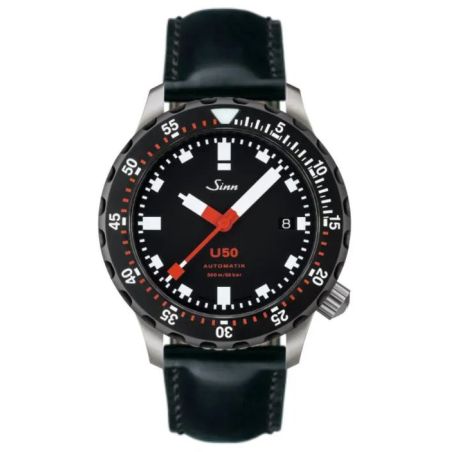 Montre Sinn Diving Watch U50 SDR Tegiment Leather Strap