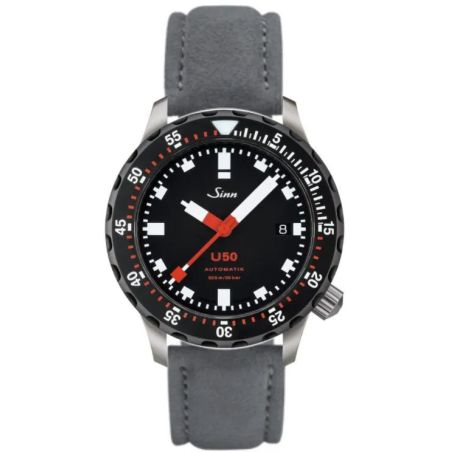 Montre Sinn Diving Watch U50 SDR Tegiment Leather Strap