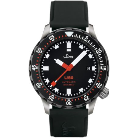 Montre Sinn Diving Watch U50 SDR Silicone Strap