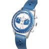 Montre Yema Rallygraf Meca-Quartz Bleu Cuir