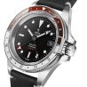 Montre Yema Superman 500 GMT Rouge/Blanc Leather 39/41mm