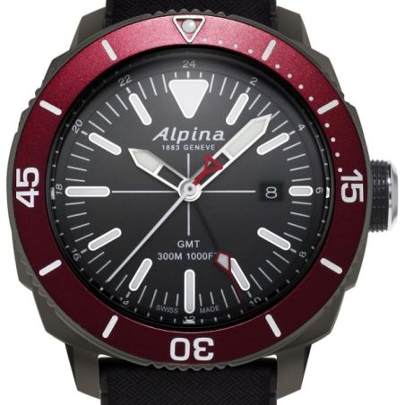 **Montre Alpina Seastrong Diver GMT AL-247LGBRG4TV6