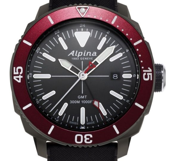 **Montre Alpina Seastrong Diver GMT AL-247LGBRG4TV6
