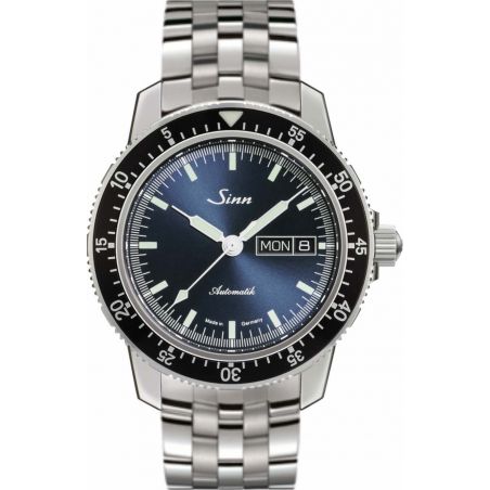 Classic Pilot Watch 104 St Sa I B Solid Strap - Sinn