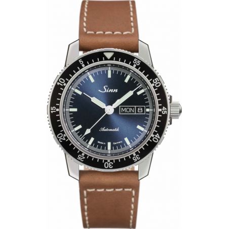Classic Pilot Watch 104 St Sa I B Leather Strap - Sinn 