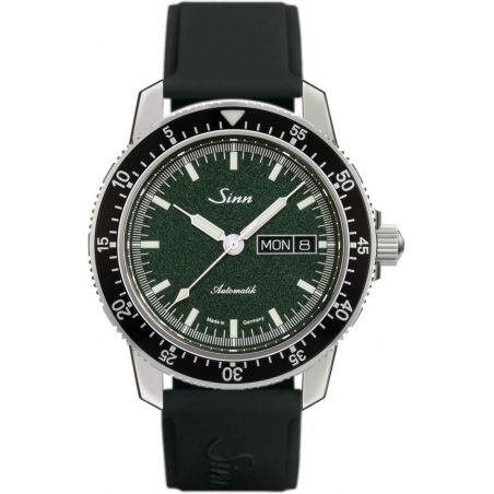 Montre Sinn Classic Pilot Watch 104 St Sa I MG Silicone Strap 