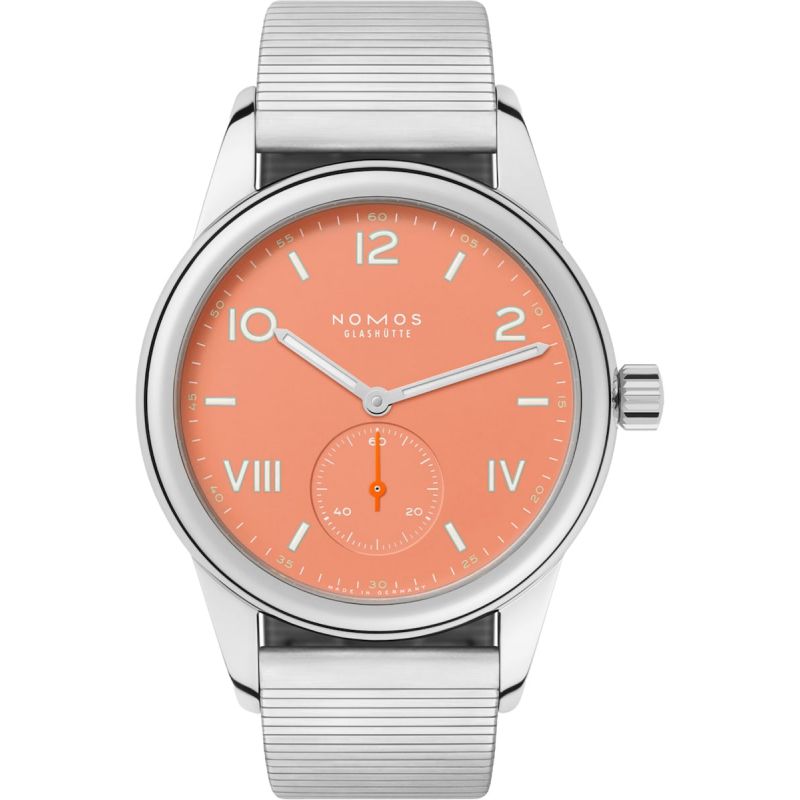 Montre Nomos Club Campus Cream Coral Steel