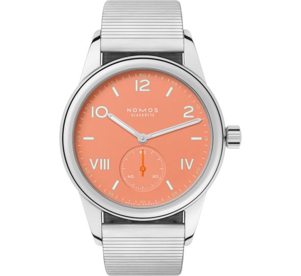 Montre Nomos Club Campus Cream Coral Steel