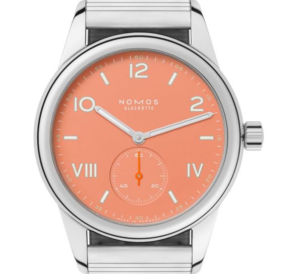 Montre Nomos Club Campus Cream Coral Steel