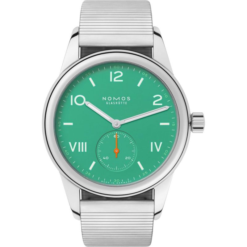 Montre Nomos Club Campus Electric Green Steel