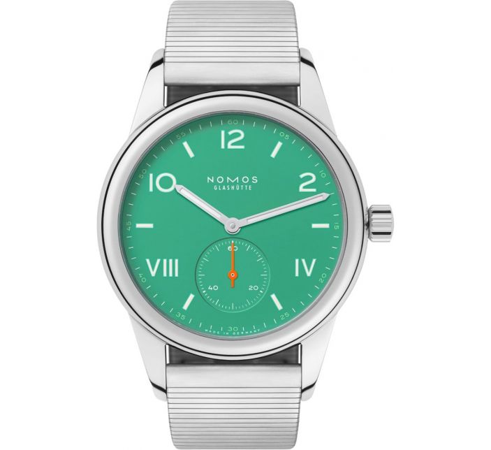 Montre Nomos Club Campus Electric Green Steel