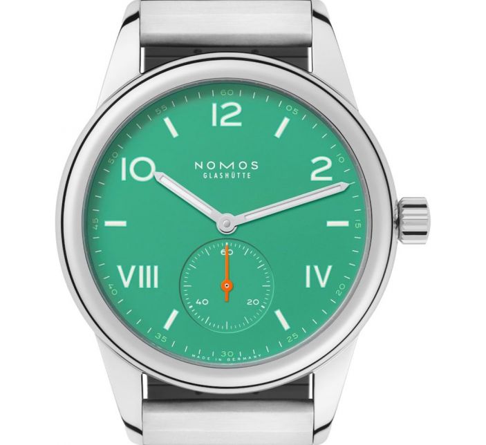 Montre Nomos Club Campus Electric Green Sport