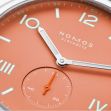 Montre Nomos Club Campus 38 Cream Coral Steel