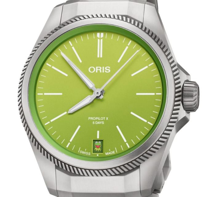 Montre Oris ProPilot X Calibre 400 Kermit Edition