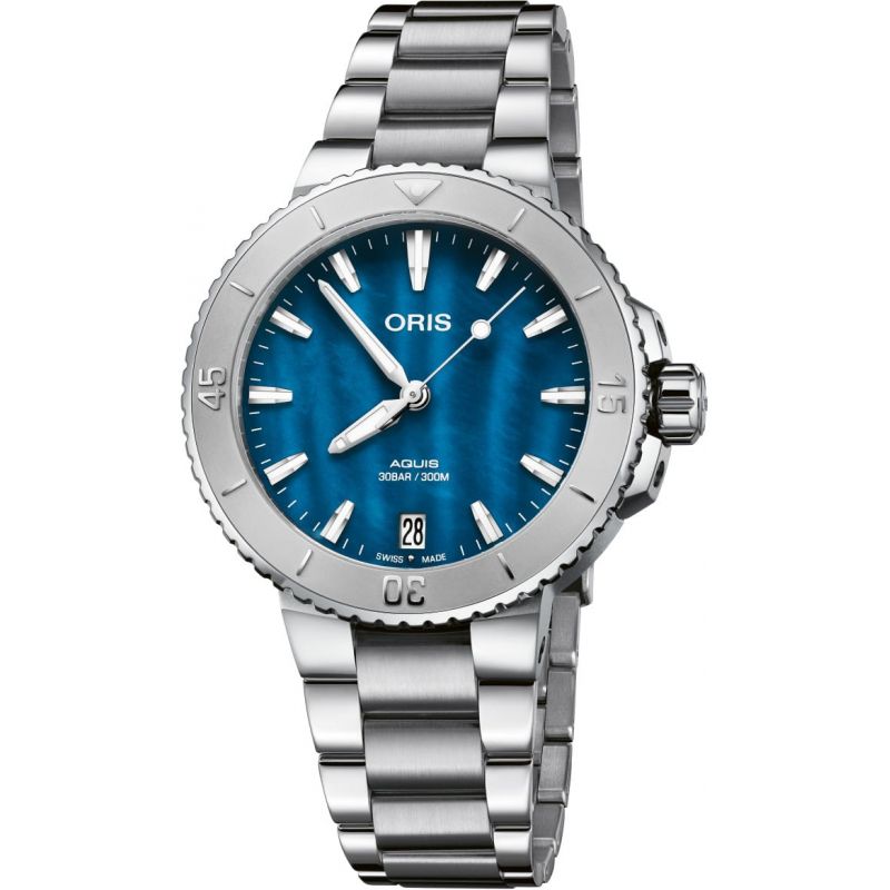 Aquis Date 36,5mm Blue - Oris 