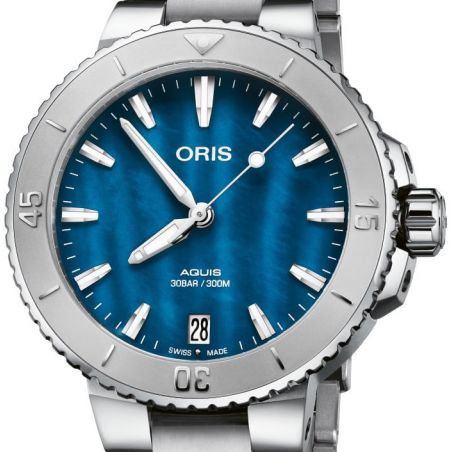 Aquis Date 36,5mm Blue - Oris 