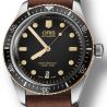 Divers Sixty-Five 40mm Bronze Bezel Black/Light Brown Leather - Oris