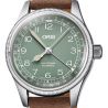 Big Crown Pointer Date 36mm Green/Light Brown Leather - Oris 