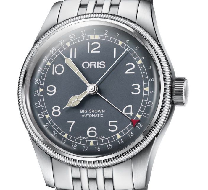 Big Crown Pointer Date 40mm Blue Steel - Oris