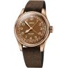 Montre Oris Big Crown Bronze Pointer Date Bronze Leather 