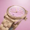 Montre Oris Divers Sixty-Five Cotton Candy Bronze Pink 