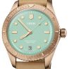 Montre Oris Divers Sixty-Five 38mm Cotton Candy Green Brown Leather 