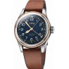 Big Crown Pointer Date 40mm Dark Blue/Brown Leather - Oris 