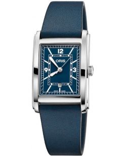 Montre Oris Rectangular Blue 