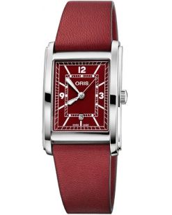 Montre Oris Rectangular Red 