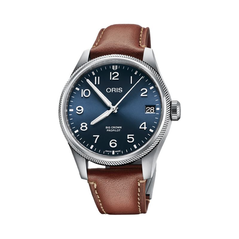 Big Crown ProPilot Big Date Blue Leather - Oris 