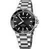 Aquis Date 39,5mm Black/Steel - Oris 