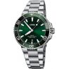 Aquis Date 41,5mm Green/Steel - Oris 