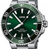 Aquis Date 41,5mm Green/Steel - Oris 