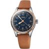 Big Crown Pointer Date 36mm Dark Blue/Light Brown Leather - Oris