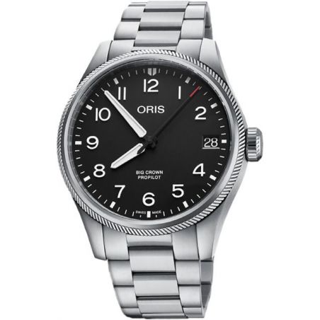 Big Crown ProPilot Big Date Black Steel - Oris 