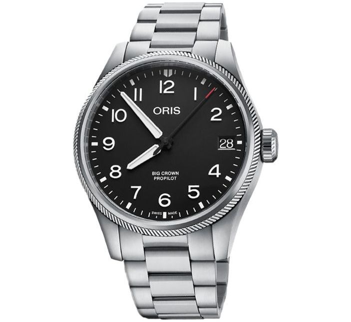 Big Crown ProPilot Big Date Black Steel - Oris 