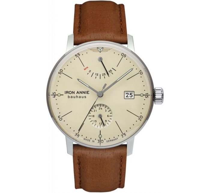 Montre Iron Annie Bauhaus Réserve de Marche Beige 5060-5