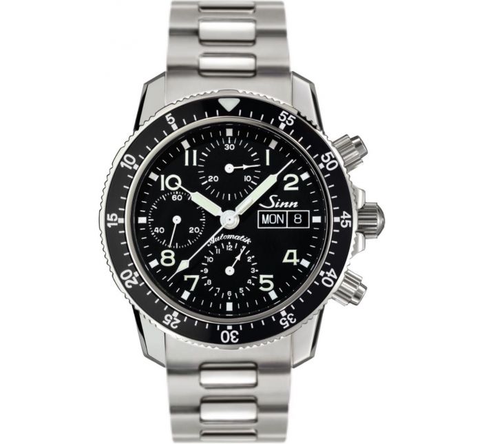 Montre Sinn Traditional Pilot Chronograph 103 St Sa Solid Strap 